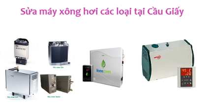Sửa máy xông hơi tại Cầu Giấy Hà Nội