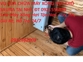 Sửa máy xông hơi tại Phường Hồng Bàng Hải Phòng